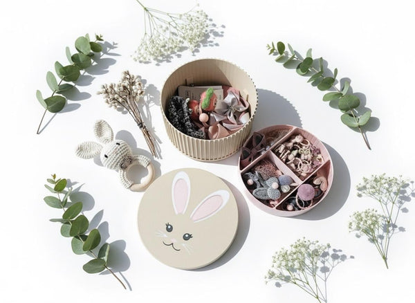 Personalised 3D-Printed Bunny Jewellery Box, Custom Name Storage Case, Rabbit Gift