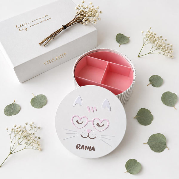 Kitty Jewelry Box: Personalised Keepsake Cat Organizer