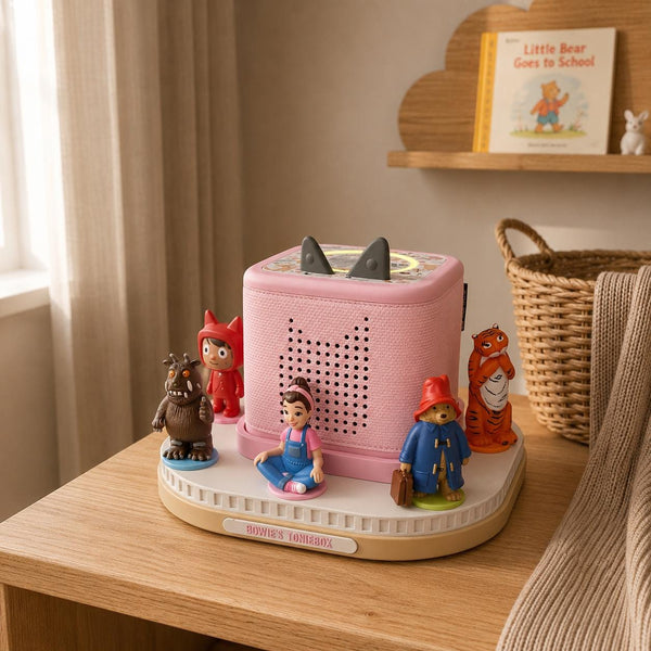 Personalized Toniebox Docking Station | Magnetic Tonies Storage Stand