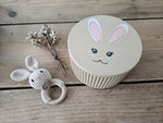 Personalised 3D-Printed Bunny Jewellery Box, Custom Name Storage Case, Rabbit Gift