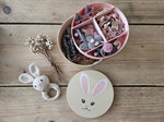 Personalised 3D-Printed Bunny Jewellery Box, Custom Name Storage Case, Rabbit Gift