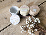 Personalised Keepsake Box – Baby Memory Box for Newborn Tooth, Curl & Cord