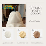 3D Printed Pear Box, Modern Textured Jewelry Storage, Minimalist Desk Organizer