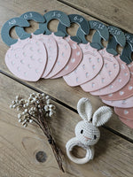 Double Sided Closet Dividers – Nursery Organizer for 0–24 Months Toddler Clothes, Strawberry Theme