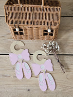 Ballet Ballerina Closet Dividers – Baby Wardrobe Organizers, Newborn to Toddler Sizes