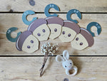 3D-Printed Acorn Closet Dividers – Baby Nursery Wardrobe Organizers