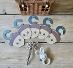 3D-Printed Acorn Closet Dividers – Baby Nursery Wardrobe Organizers