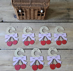Baby Double Sided Closet Dividers – Cherry Design Clothing Organizer for Newborn to Toddler