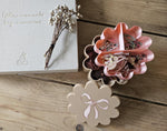 Personalised Scalloped Jewelry Box: Bow Lid Keepsake Organizer
