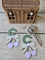 Closet Dividers: Newborn to 5T, Nursery Organizer , Cherry Themed , Double Sided