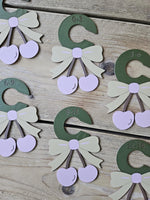 Closet Dividers: Newborn to 5T, Nursery Organizer , Cherry Themed , Double Sided