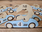 Nursery Closet Dividers: Retro Racing Car Theme, Baby Clothes Organizer