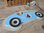 Personalized 3D Race Car Name Sign, Vintage Nursery Decor, Kids Room Art