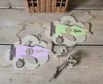 Personalised Airplane Name Sign – Retro Door or Wall Decor for Kids Room