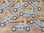 Nursery Closet Dividers: Retro Racing Car Theme, Baby Clothes Organizer