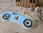 Personalized 3D Race Car Name Sign, Vintage Nursery Decor, Kids Room Art