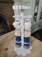 Nursery Shoe Rack – Giraffe Theme Organiser, Custom Baby Room Decor