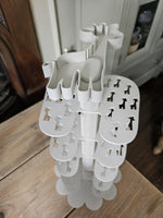Nursery Shoe Rack – Giraffe Theme Organiser, Custom Baby Room Decor