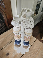 Nursery Shoe Rack – Giraffe Theme Organiser, Custom Baby Room Decor