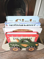 Personalized Monster Truck Book Storage, Kids Book Organizer, Nursery Decor Boy, PLA Plastic