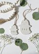 Personalised Ghost Keychain or Bag Tag: Spooky Halloween Charm