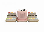Modular Toniebox & Toniebox 2 Docking Station with Magnetic Hold | Expandable Tonies Storage Stand | Personalised Kids Room Display