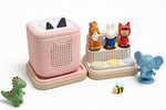 Modular Toniebox & Toniebox 2 Docking Station with Magnetic Hold | Expandable Tonies Storage Stand | Personalised Kids Room Display