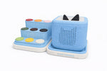 Modular Blue Toniebox & Toniebox 2 Docking Station with Magnetic Hold | Expandable Tonies Storage Stand