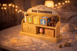 Personalised Baby Countdown Blocks: Pregnancy Countdown, Arrival Tracker, New Parent Gift