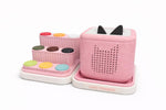Modular Pink Toniebox & Toniebox 2 Docking Station with Magnetic Hold | Expandable Tonies Storage Stand