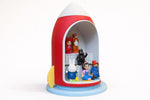 Rocket Toniebox Stand & Shelf | Large 3D Printed Toy Display , Tonies Holder