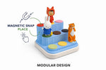 Modular Blue Toniebox & Toniebox 2 Docking Station with Magnetic Hold | Expandable Tonies Storage Stand