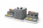 Modular Grey Toniebox & Toniebox 2 Docking Station with Magnetic Hold | Expandable Tonies Storage Stand