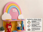 Personalised Rainbow Tonie Shelf & Toniebox Dock | Tonibox Storage Display