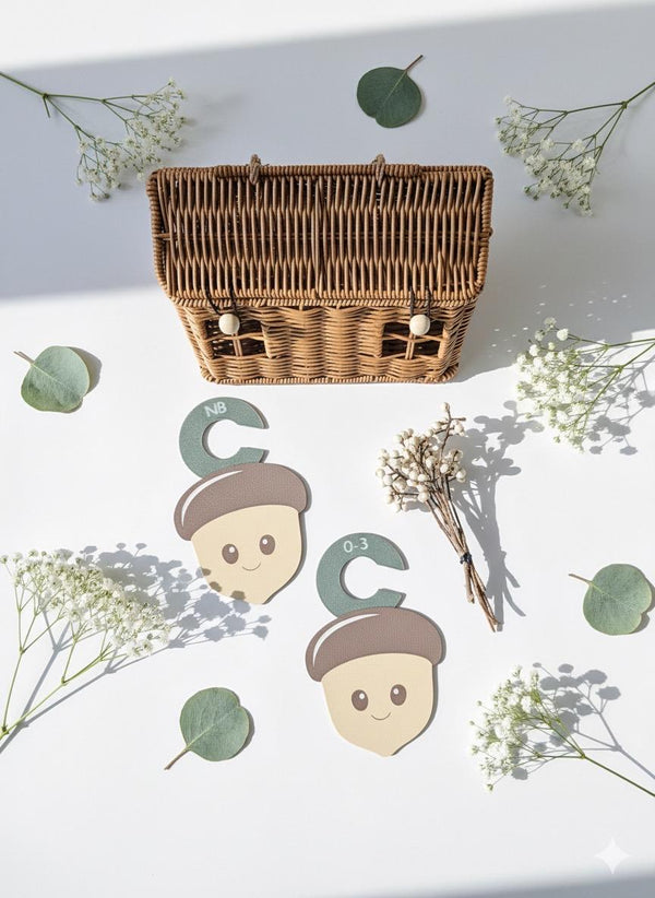 3D-Printed Acorn Closet Dividers – Baby Nursery Wardrobe Organizers