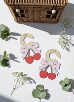 Baby Double Sided Closet Dividers – Cherry Design Clothing Organizer for Newborn to Toddler