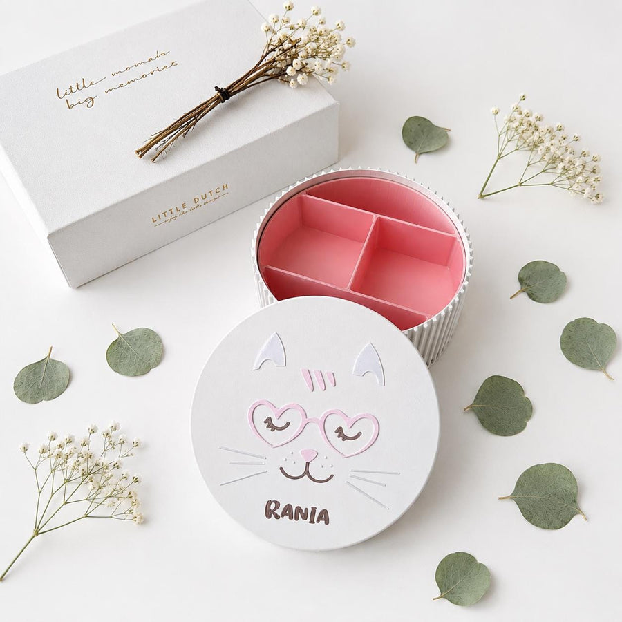 Kitty Jewelry Box: Personalised Keepsake Cat Organizer