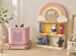 Personalised Sunshine Rainbow Tonie Shelf & Toniebox Dock | Tonibox Storage Display
