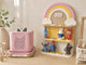 Personalised Sunshine Rainbow Tonie Shelf & Toniebox Dock | Tonibox Storage Display